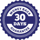 30 day Money back guarantee